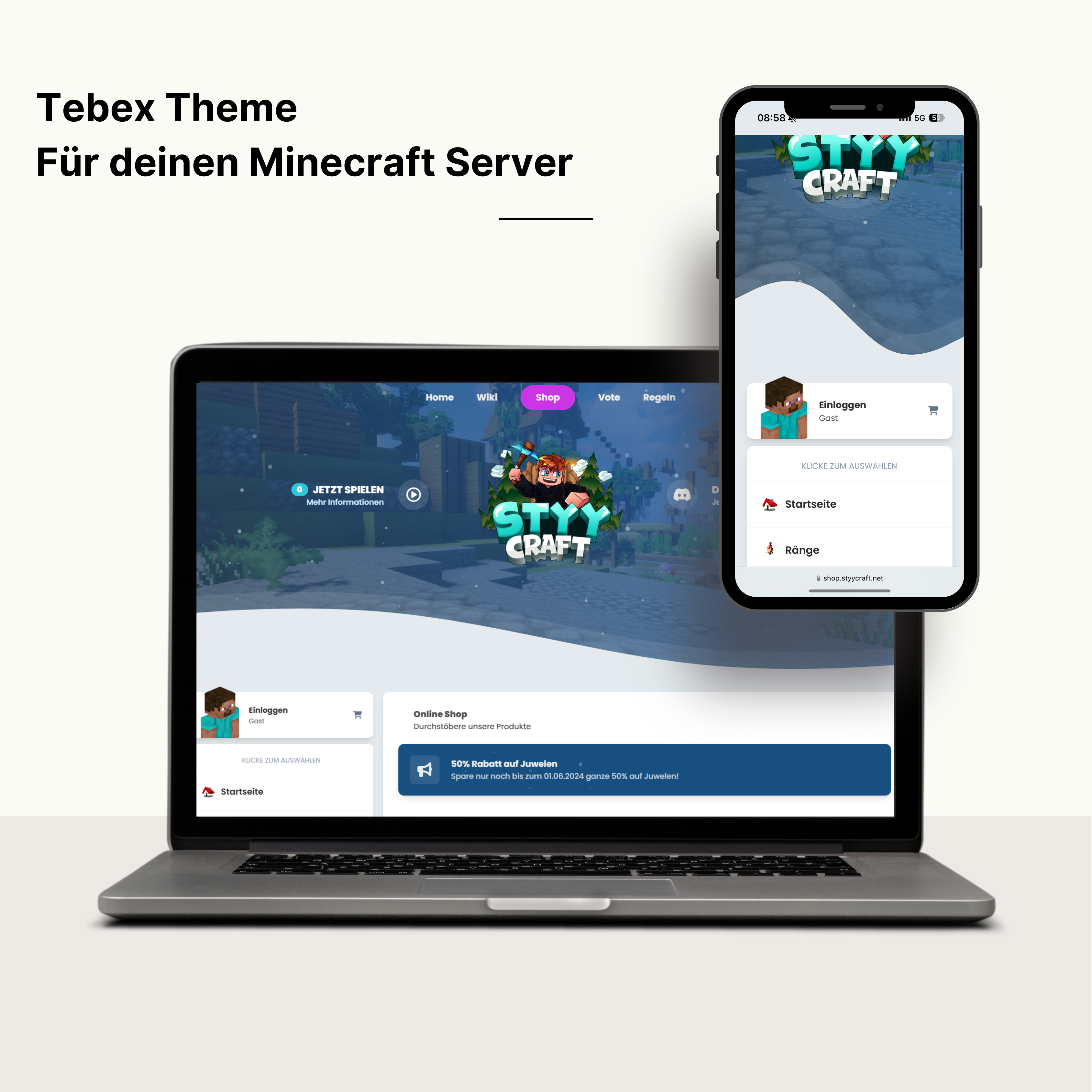 Enterprise Tebex Theme 2.0